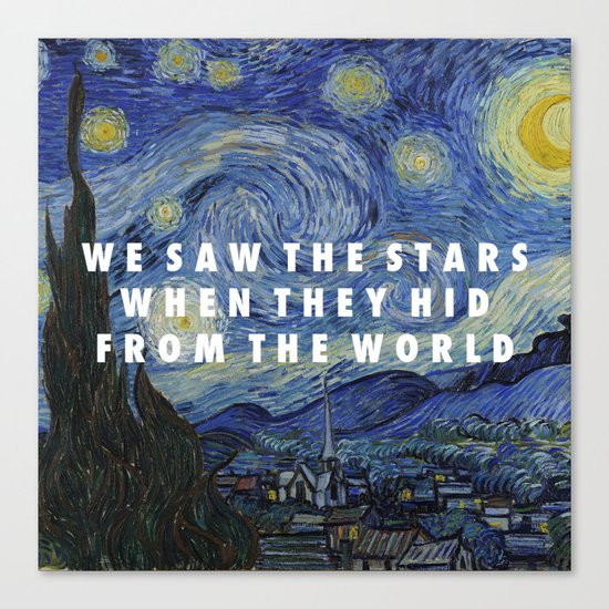 Starry Step Canvas Print