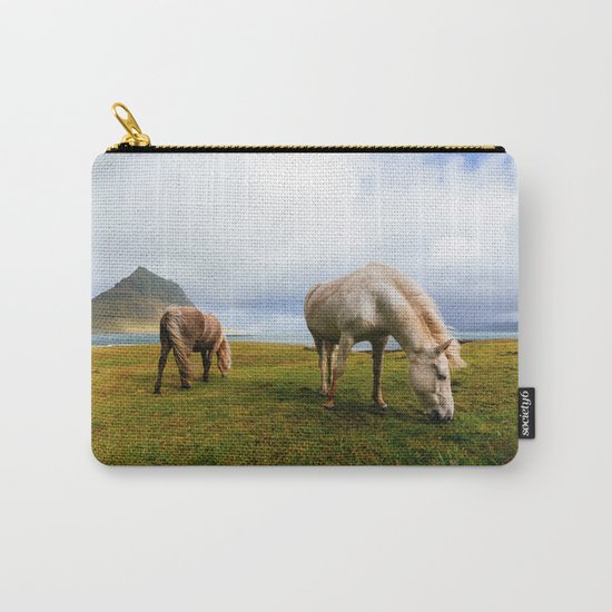 Horses 5 Carry-All Pouch