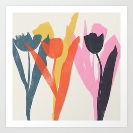 tulips 2 Art Print