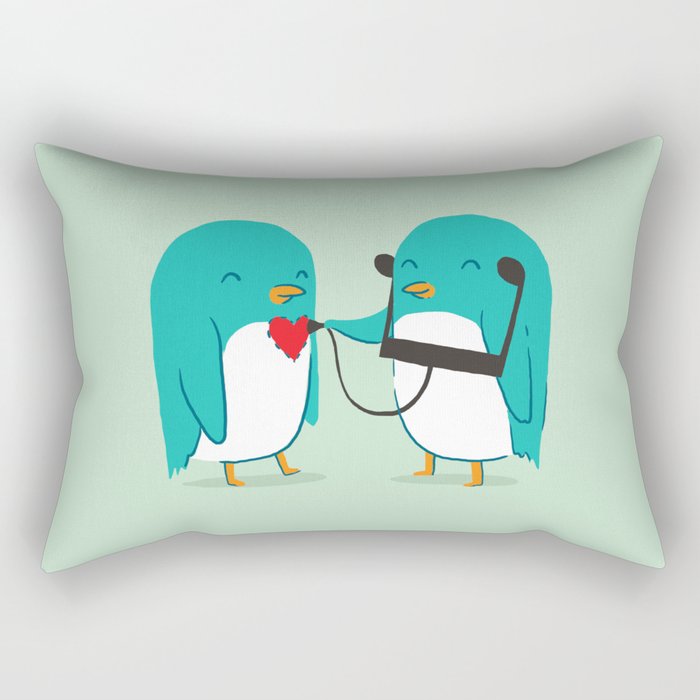 The sound of love Rectangular Pillow