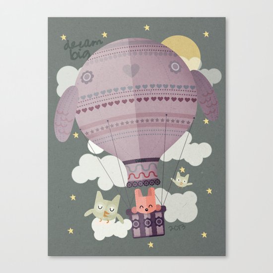 dream big Canvas Print