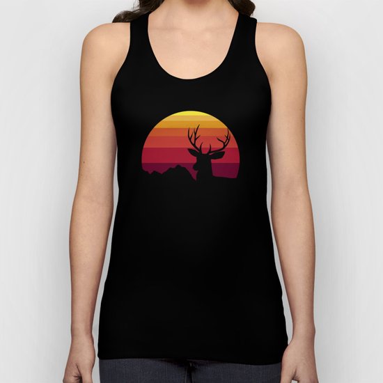 wild sunset Unisex Tank Top