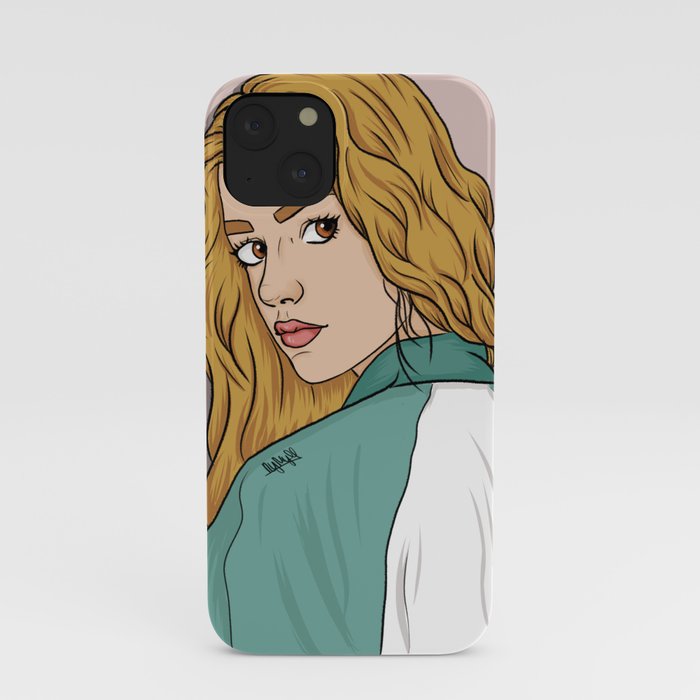 Vintage girl iPhone Case