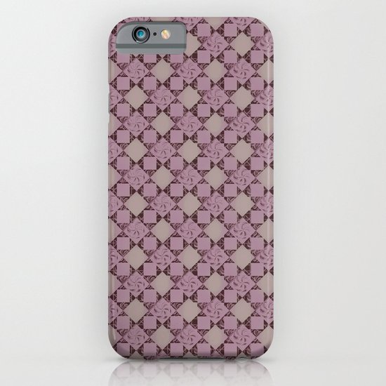 pattern (pale pink#2) iPhone & iPod Case