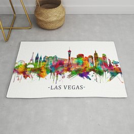 Las Vegas Nevada Skyline Rug