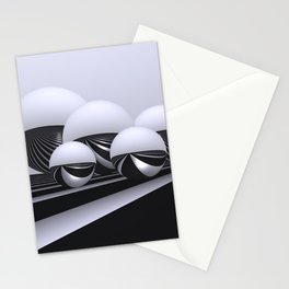 black-and-white -15- Stationery Card