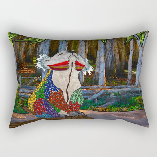 Doodlage 07 - Koala Dreaming Rectangular Pillow