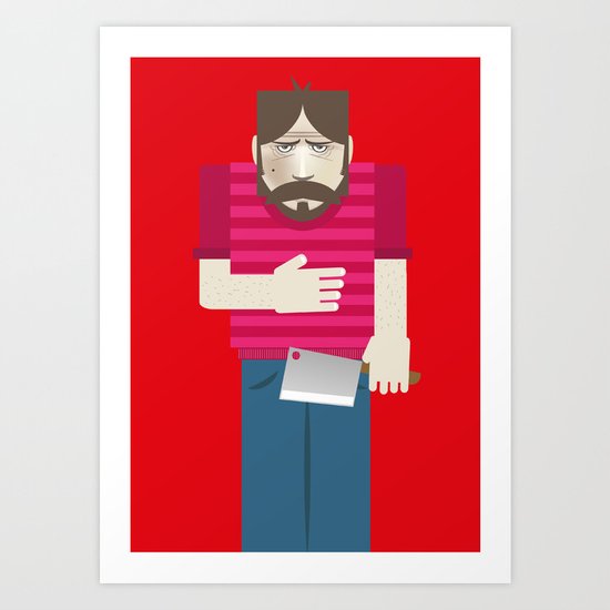 Personal trainer Art Print