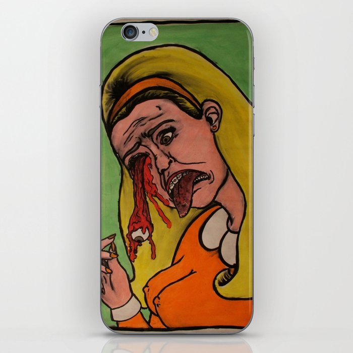 Then her eyeball fell out. iPhone Skin