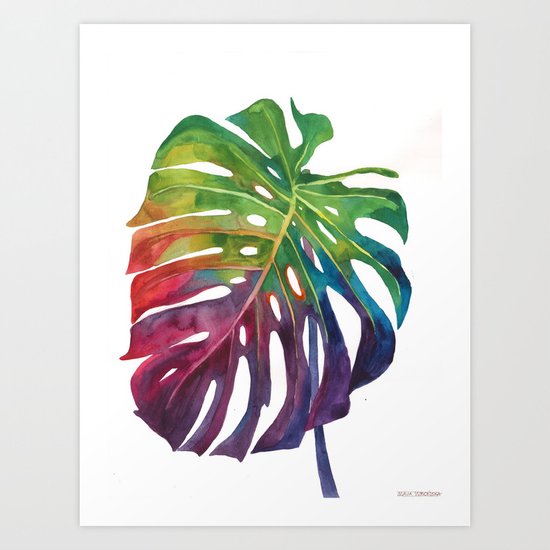 Leaf vol 1 Art Print