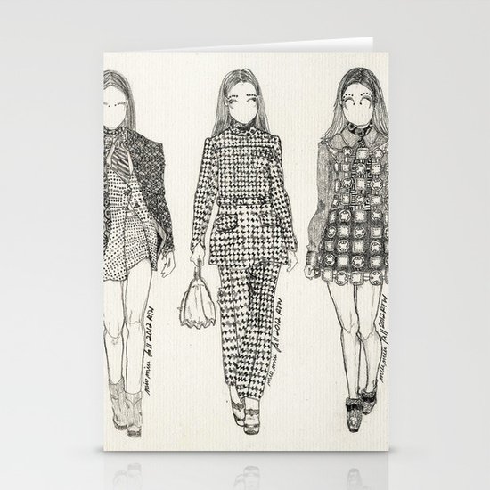 Miu Miu fall 2012 RTW Stationery Cards