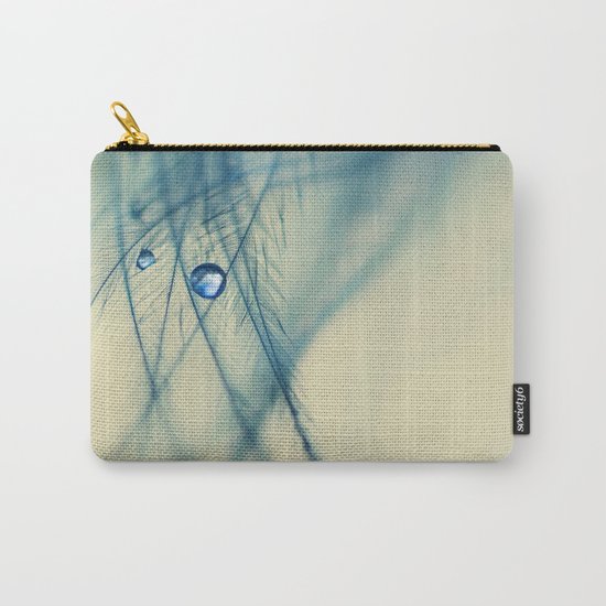 feather blue Carry-All Pouch