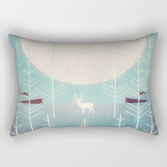 Silent Night Rectangular Pillow
