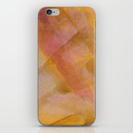 Abstract Gold iPhone Skin