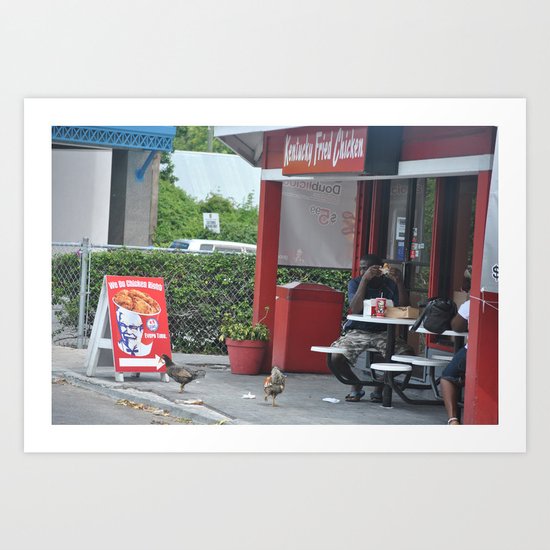 KFC Art Print