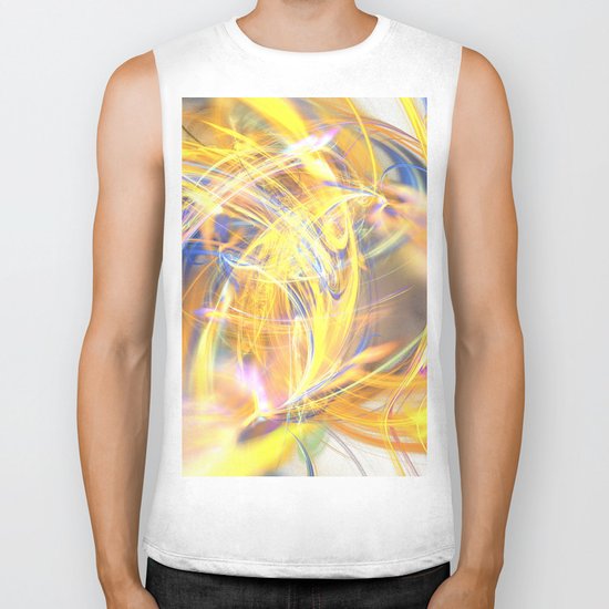 Party of Colours (A7 B0204) Biker Tank