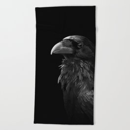 Crows Smile Beach Towel