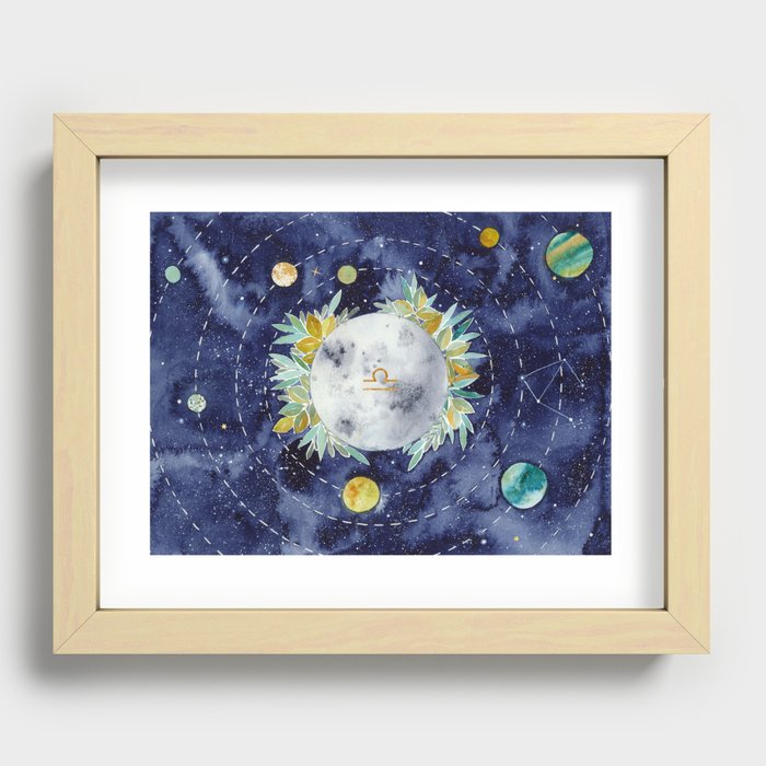 Libra Recessed Framed Print