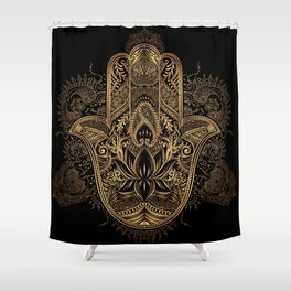 Hasma Hand of Fatima Shower Curtain