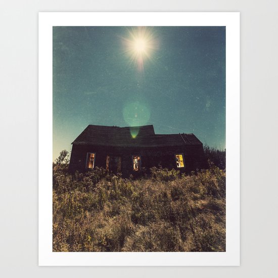 Shining Moon Art Print