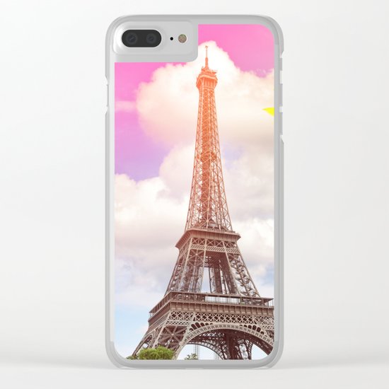 Paris Clear iPhone Case