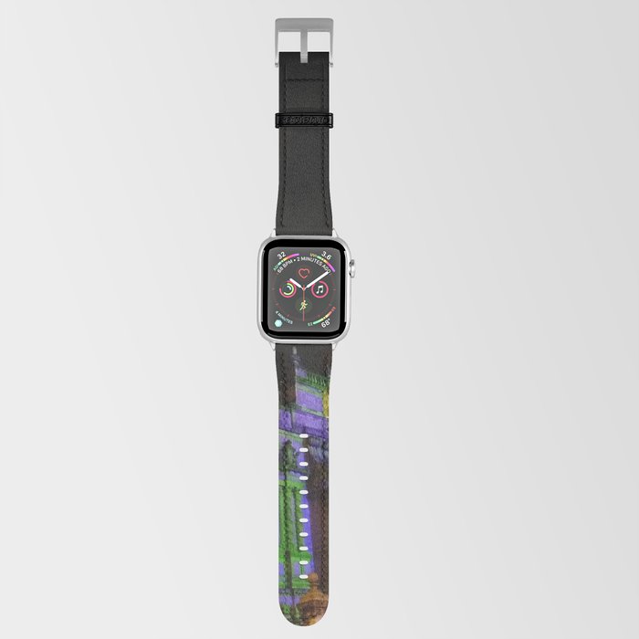 Mexico Photography - Colorful Lights On A Mexican Cathedral Apple Watch Band