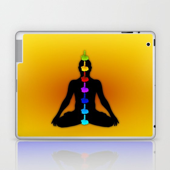 Align your chakras Laptop & iPad Skin