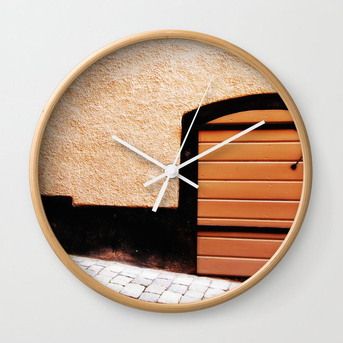 Hole In The Wall Wall Clock