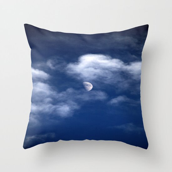 Waxing Gibbous Throw Pillow