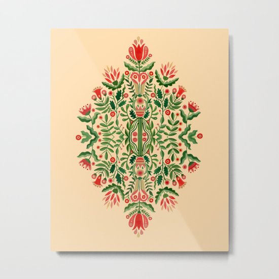 Growing Metal Print