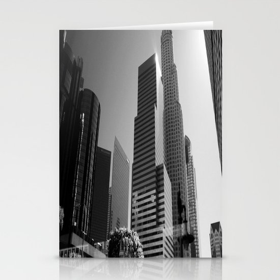 Los Angeles Skyscrapers Stationery Cards