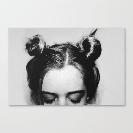 Space Buns Canvas Print
