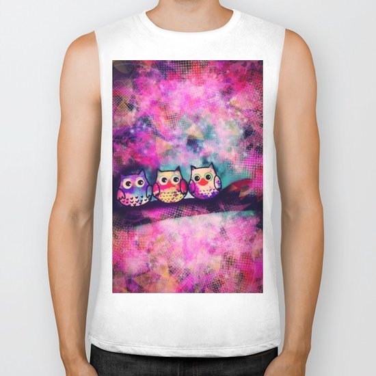 owl-88 Biker Tank