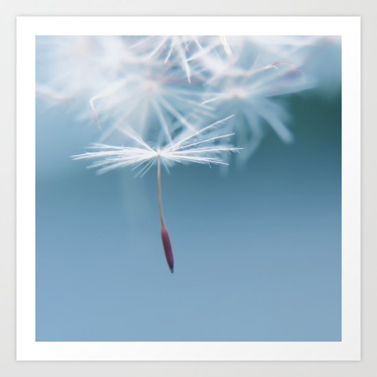 Holding on Art Print