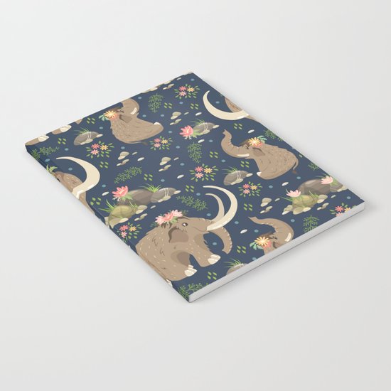 Cute mammoths Notebook
