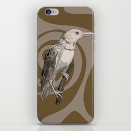 The White Raven iPhone Skin