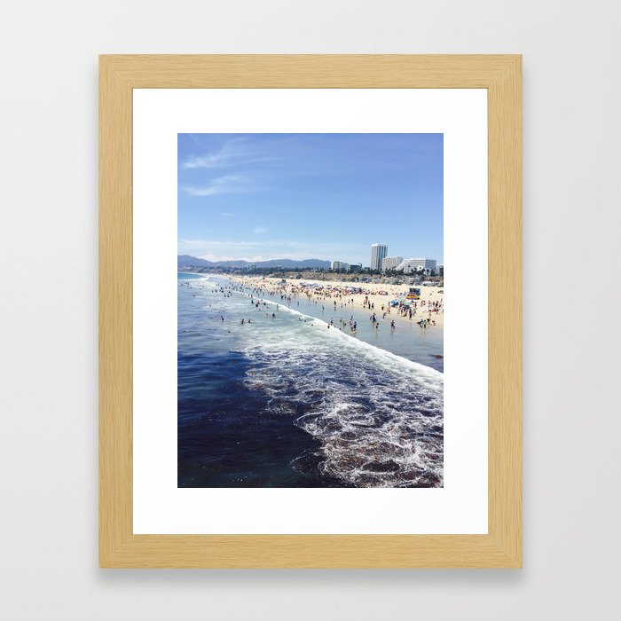 Beach  Framed Art Print