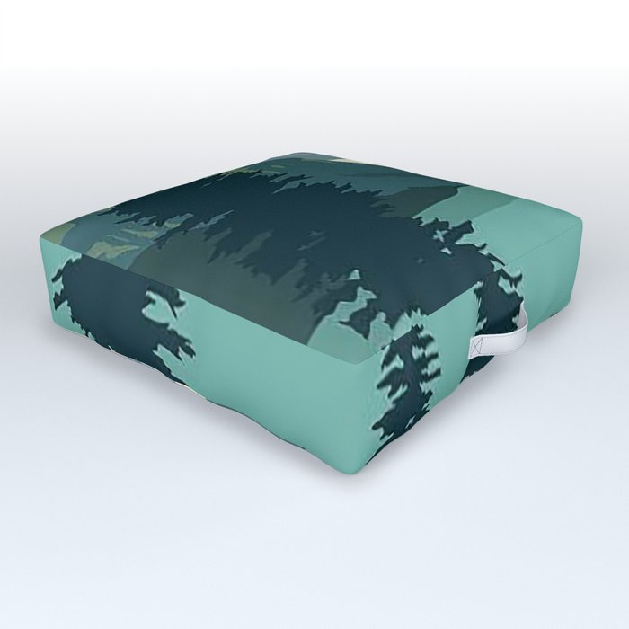 Banff national park Outdoor Floor Cushion