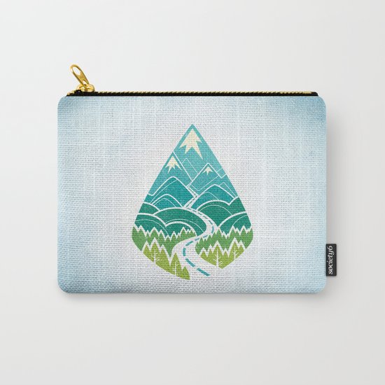 The Road Goes Ever On: Summer Carry-All Pouch