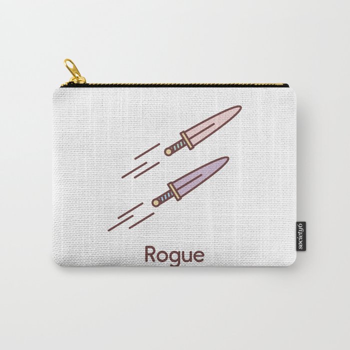 Cute Dungeons and Dragons Rogue class Carry-All Pouch