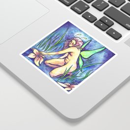 Fairy of Fallen Flowers Sticker