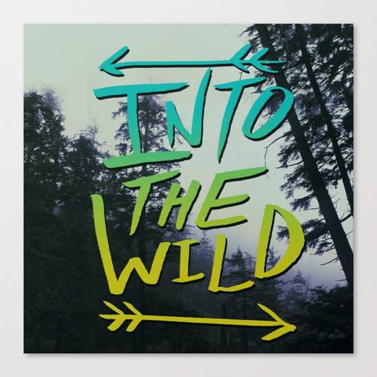 Into the Wild IV Canvas Print