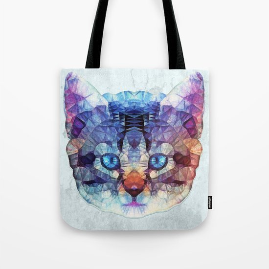 abstract kitten Tote Bag