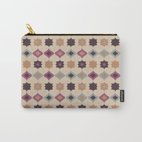 Retro pattern . Pastel . Carry-All Pouch