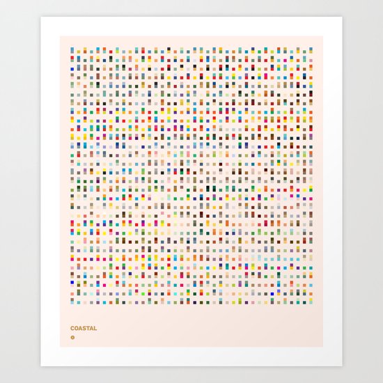 COASTAL 1 — Matthew Korbel-Bowers Art Print