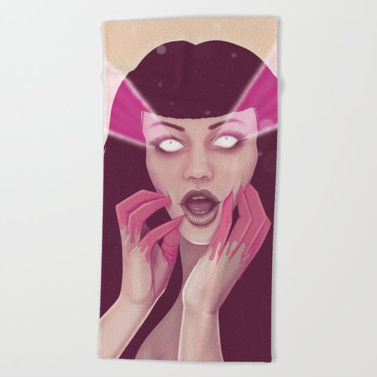 Don't Blink! Beach Towel