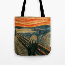 Edvard Munch The Scream (1893) Tote Bag