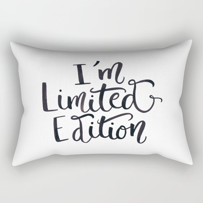 I'm Not Weird —I'm Limited Edition Rectangular Pillow