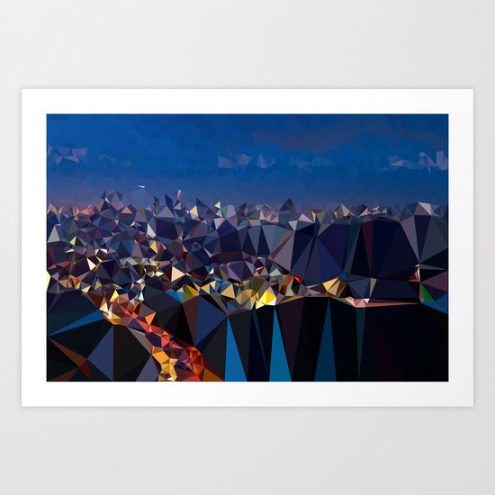 Los Angeles Art Print