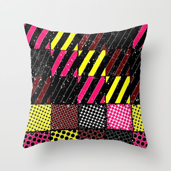Crazier Pattern Throw Pillow